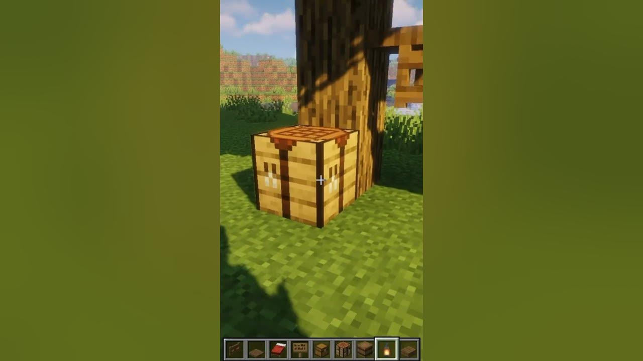 How to Build Hammock Minecraft TikTok YouTube