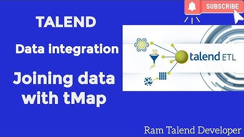 Talend -Data Integration |Joining Data with tMap|Talend Basic Jobs| ETL Process |