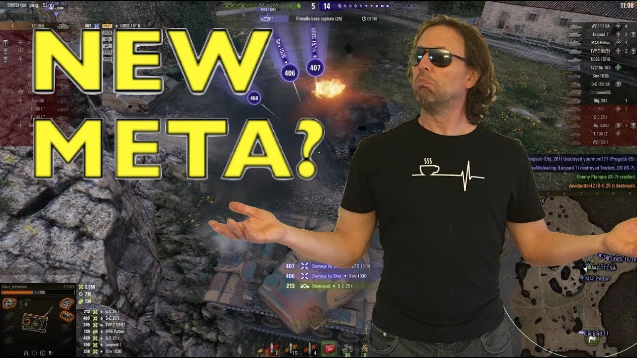 games people play WOT - Frustration & Defeat The New Meta | World of Tanks
