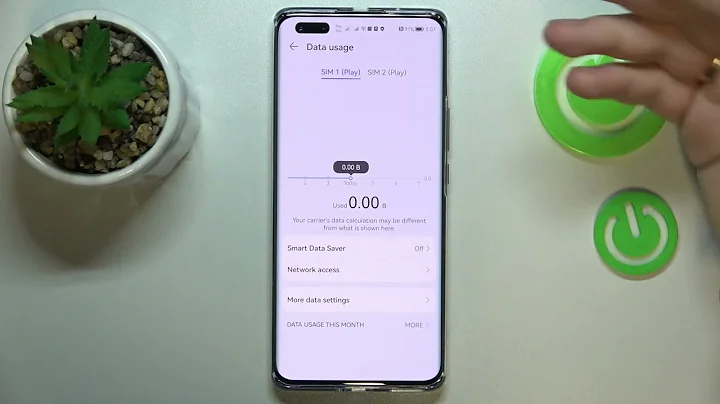 How to Check Data Usage in HUAWEI Nova 10