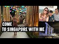 Come to singapore  universal studios  flower dome  amazing hotel  singapore vlog  kate mccabe