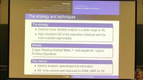 Multiple Speakers | Asymmetric inertial instability