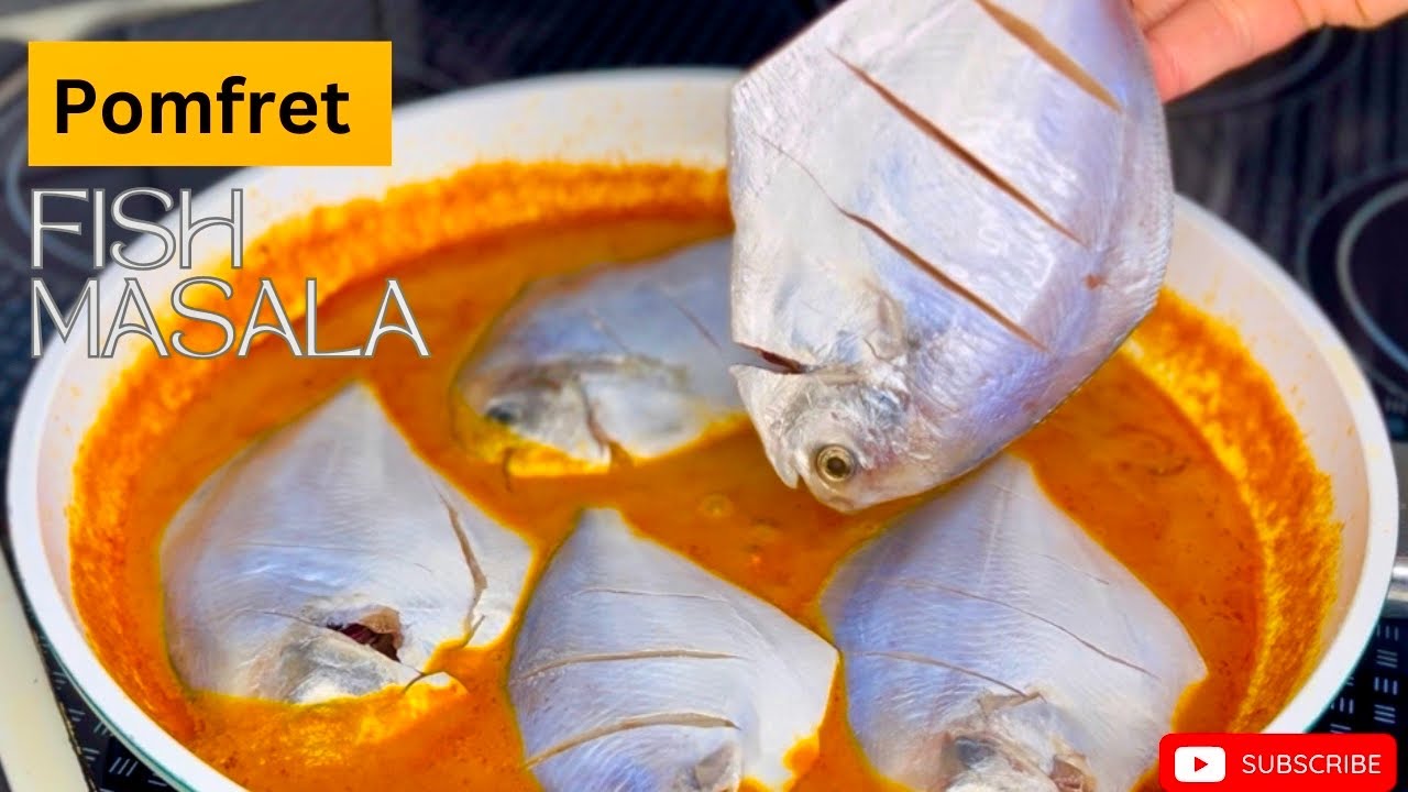 Pomfret Fish Curry | Pomfret Masala | Pomfret Fish Masala Curry - YouTube