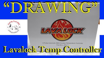 Lavalock Drawing / Pull My Pork BBQ 4K