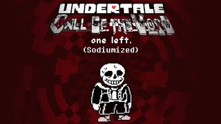 Undertale: Call of the Void - one left. (Sodiumized Cover)