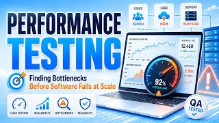 Performance Testing Basics | Finding Bottlenecks Before Software Fails at Scale | Uplatz