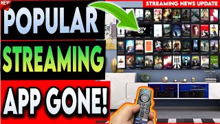 🔴POPULAR STREAMING APP SHUTDOWN - IPTV GONE ! image