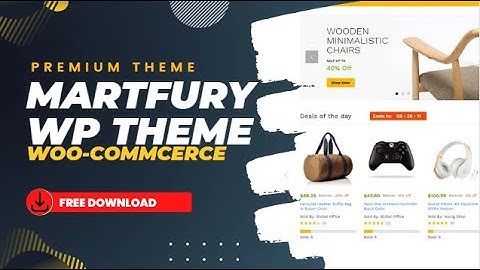 Martfury Woocommerce WordPress theme free download