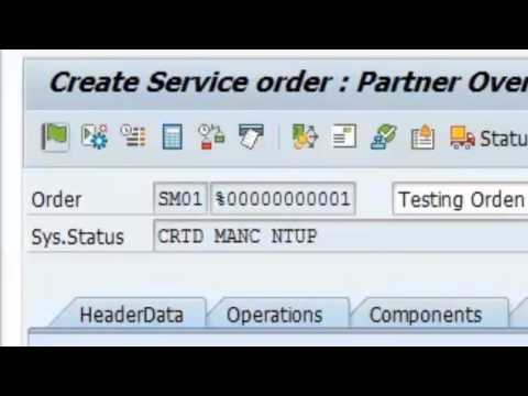 Movilizer for SAP PM/CS - Demo creation of work order