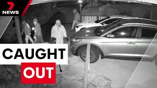 Grandfather Gives Would-Be Thieves Almighty Shock With Surveillance System 7 News Australia