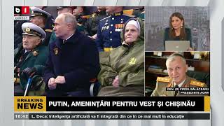 GEN (R) BĂLĂCEANU, DESPRE PARADĂ ȘI DECLARAȚIILE LUI PUTIN. B1TV_9 mai 2024