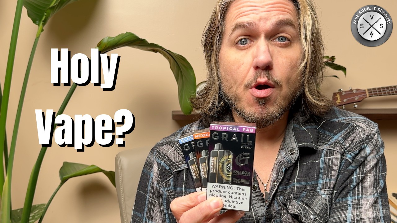 Grail G-550 Review: 50K Puffs + Visible Liquid Tank! 🧊