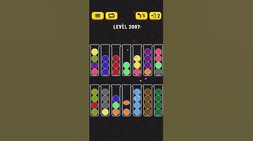 Ball Sort Puzzle - Level 2087