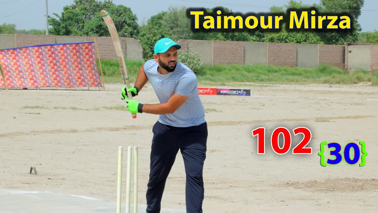 102 Runs Need 30 Balls || Taimour Mirza , Tayyab Islam.Best Cricket ...