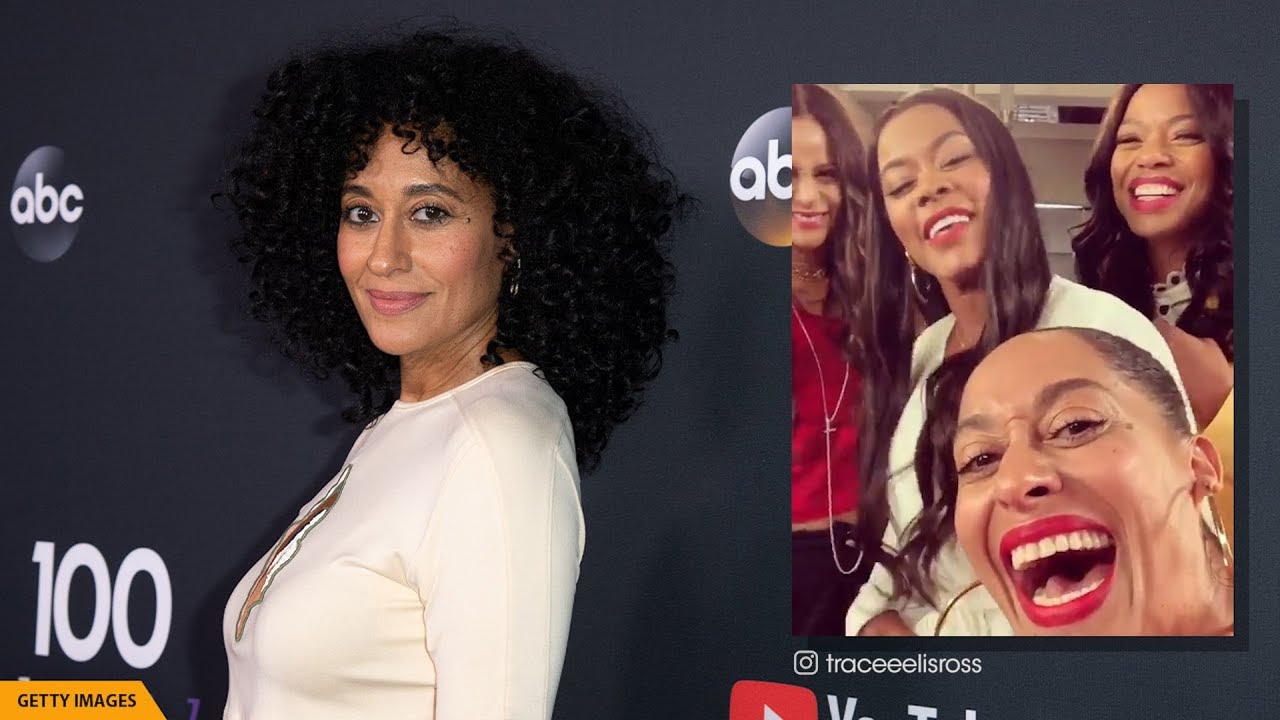 Tracee Ellis Ross Announces 'Girlfriends' Reunion On The Set Of Black-ish