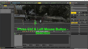 Veesus Arena4D Data Studio Point Cloud Editing (Selection - Unselection)