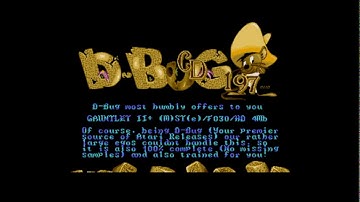 D-Bug - Compact Menu #197 Intro | Atari ST Cracktro