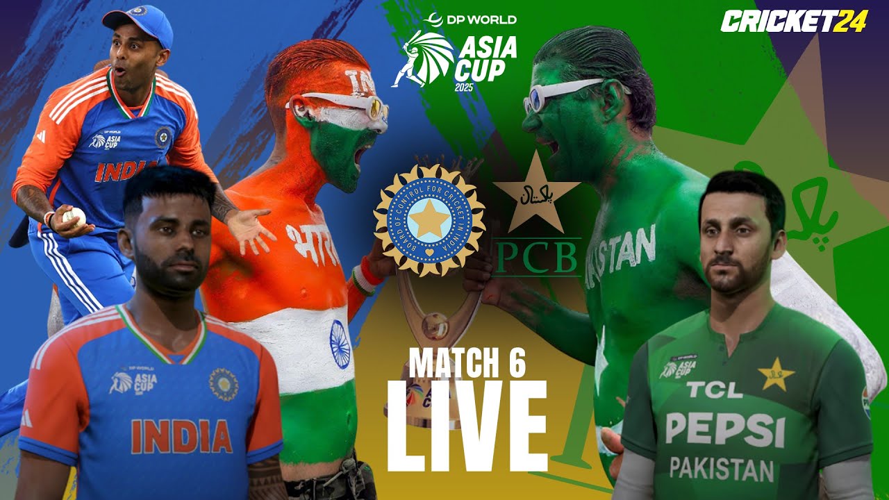 LIVE India vs Pakistan | DP World Asia Cup 2025 LIVE IND VS PAK | t20 ...