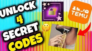 How To Get FREE Stuff on TEMU! *SUPER EASY* | Unlock 4 Secret Codes on TEMU 🤫