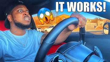 How To Launch An Automatic Car Without Launch Control | Dodge Challenger R/T 5.7L Hemi Edition