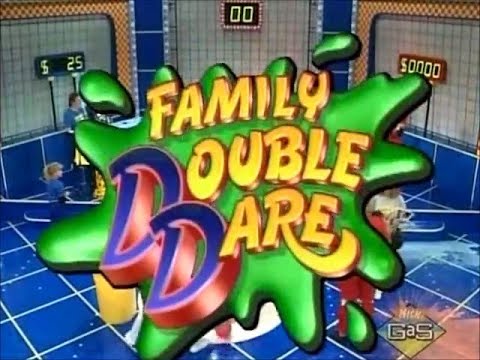 Family Double Dare 1990 Rubbles vs Daring Dunhams