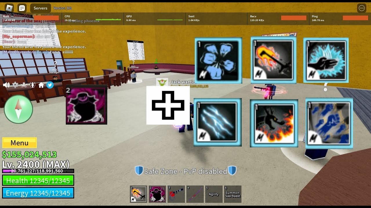 Best Shadow Combo OneShot With All Melee - YouTube