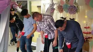 Male baby shower game