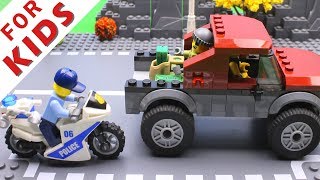 LEGO Police сhase Bank robbery