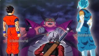 Super Dragon Ball Heroes Episode 55 Vegito Tag Team Destroyed Real Majin Ozzto Body!!