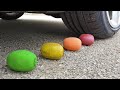 キウイや他のカリカリ食品の粉砕-ASMRの編集