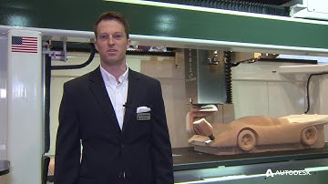 C.R. Onsrud Design and Drive Qube 5-axis Machine with Autodesk