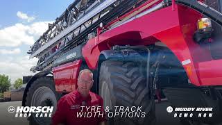 Episode 3 - Tyre & track width options - Horsch Crop Care Leeb self propelled sprayers