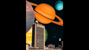 planet falling on the earth solar system video moon video #earth #vfx #space #solarsystem #planet