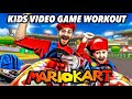 Kids Workout! MARIO KART! Real-Life VIDEO GAME! Kids Workout Videos, DANCE, FITNESS, & TOY SURPRISE!