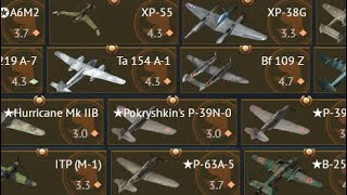 Filthy Premium Aircraft Lineups | War Thunder by The Flying Tea Rex 9,160 views 2 years ago 13 minutes, 24 seconds
