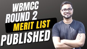 WBMCC ROUND 2 MERIT LIST RELEASED | #WBMCC #bongmedicos