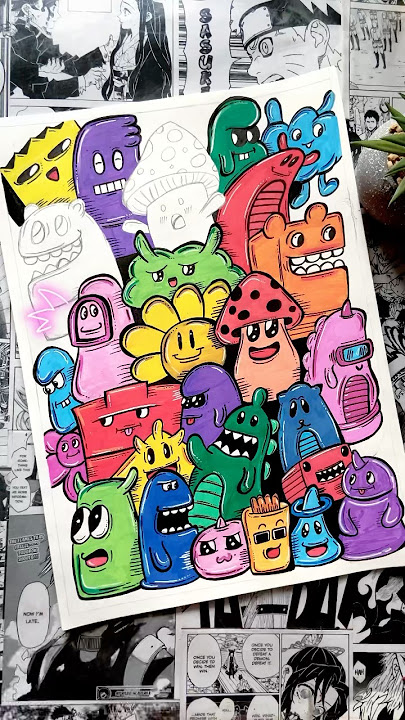 “Doodle art” #trending #doodleart #animedrawing