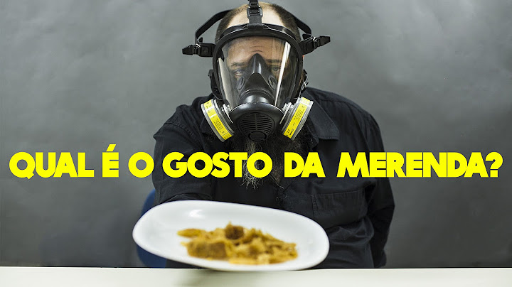 Qual é o gosto da merenda?