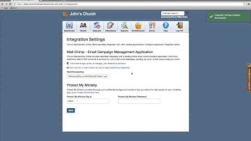 Church Office Online Integration with Protect My Ministry