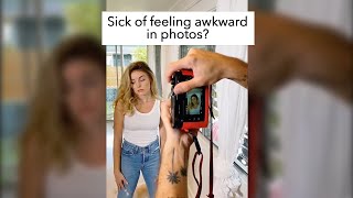 Sick of feeling awkward in photos? Try This!  • Photography #Shorts