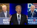 EPIC: Self-appointed Biden teleprompter scripted victory speech.