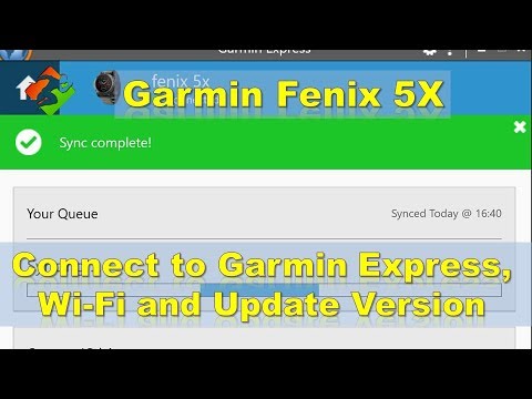 Garmin | Connect to Garmin Express, Wi-Fi and Update Version