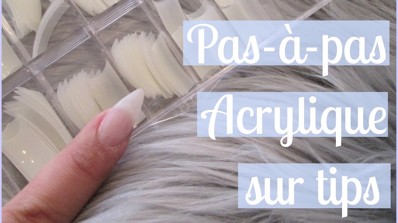 TUTO Acrylique sur TIPS Pas-à-pas | Melissa Easy Nails