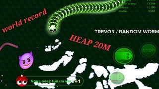 world record 21M HEAP / TREVOR PLAYS - RANDOM WORM