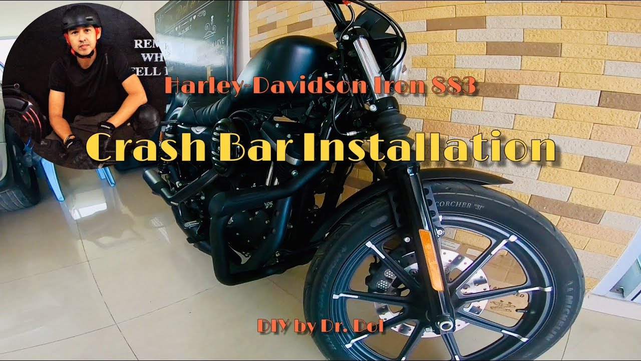 harley davidson iron 883 crash bars