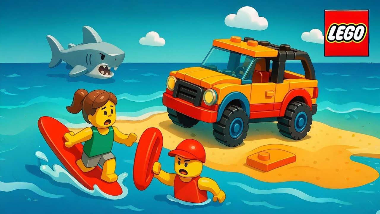 LEGO CITY 60453 Lifeguard Beach Rescue Truck | 레고 시티 60453 해변 인명 구조 트럭