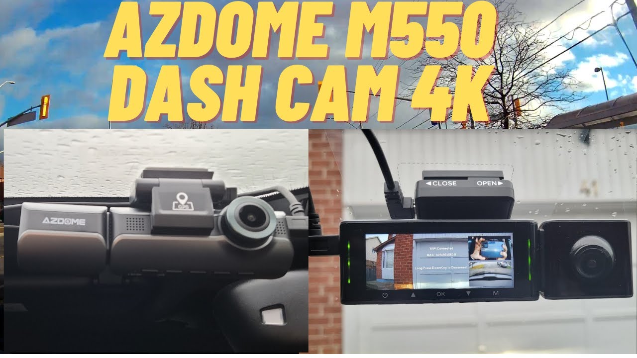 I Tried 3 In 1 Dash Cam!! - AZDOME M550 DASH CAM  Installation, Review and  Video Sample 