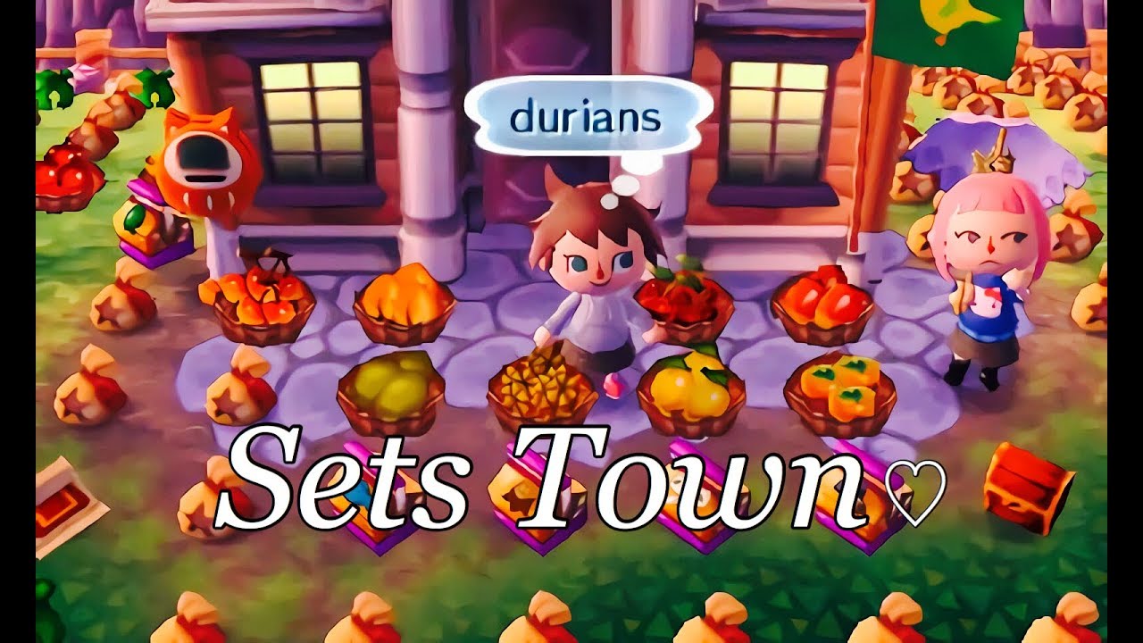 Furniture Sets Town Animal Crossing New Leaf Youtube