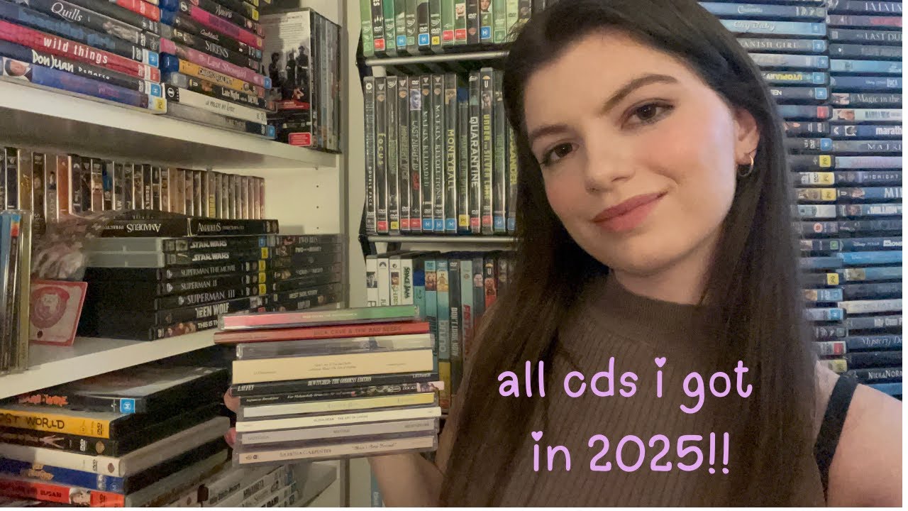 all the cds i added to my collection in 2025