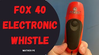 Fox 40 Electronic Whistle Review